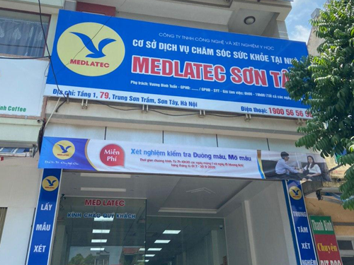 Phòng khám Chuyên khoa Xét nghiệm MEDLATEC Sơn Tây